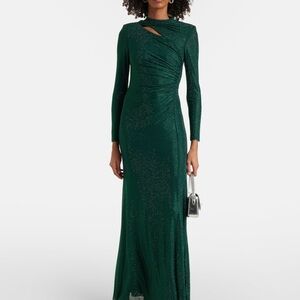 Self Portrait rhinestone-embellishment maxi dress
Worn once 
As good as new